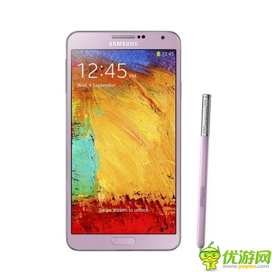 賣萌利器 粉色版Note 3登陸韓國市場
