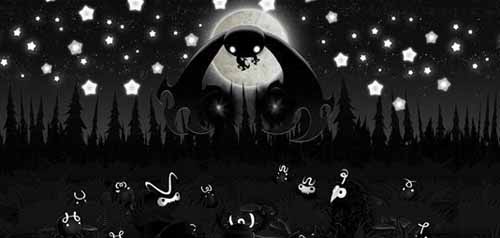 黑白詭異地獄邊境類手游：《暗夜之光》評測