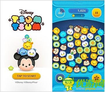 迪士尼推出新游《LINE：迪士尼消消看》