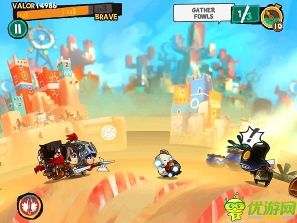 英雄無(wú)懼 IOS《Bravura - Quest Rush》測(cè)評(píng)