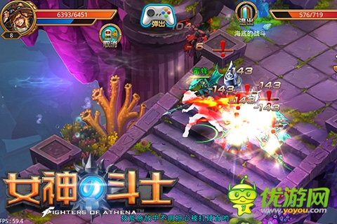 熱衷PK的暴走二次元 《女神的斗士》無鎖定戰(zhàn)斗啟動