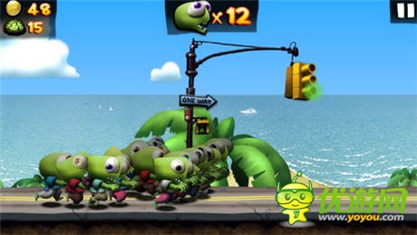  Zombie  Tsunami 快來組織你的殭尸大軍