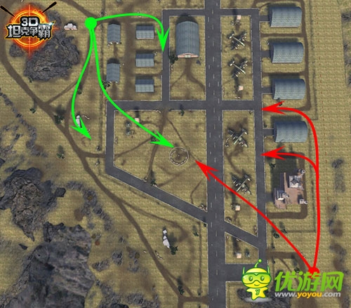 掌握伏擊戰(zhàn)！《3D坦克爭霸》地圖路線選擇