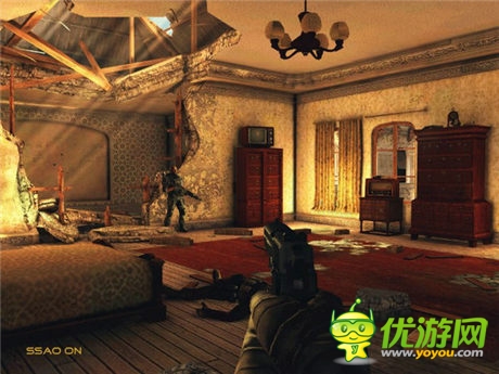 3D效果更逼真 《現(xiàn)代戰(zhàn)爭(zhēng)5》全新畫面曝光