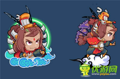 原畫曝光《飛翔吧悟空》細品12英雄角色