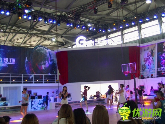 盛大游戲ChinaJoy2014展臺首曝 最終幻想風(fēng)