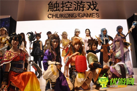 觸控CJ首日閃耀全場(chǎng)展臺(tái)耀眼人氣爆棚