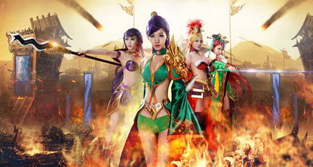 無(wú)妹子不三國(guó) 《媚三國(guó)》四位coser聯(lián)袂強(qiáng)勢(shì)來(lái)襲