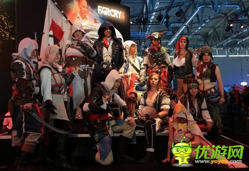 酷炫狂霸拽！回看科隆游戲展上的精品coser