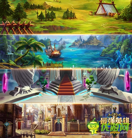 魔幻卡牌巔峰之作《最強英雄》正式登陸IOS