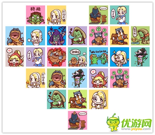 全球獨《爐石傳說》表情貼圖易信首發(fā)限免