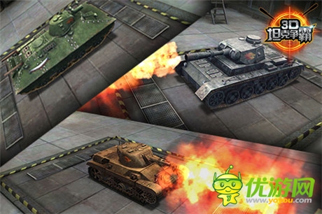 鋼鐵與喪尸火拼《3D坦克爭霸》新版全平臺上線