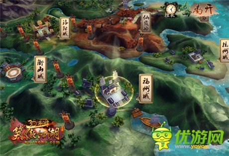 揭《笑傲江湖3D手游》R-Sync技術 構建真實江湖