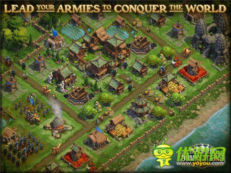 策略對戰(zhàn)手游新作《DomiNations》正式曝光