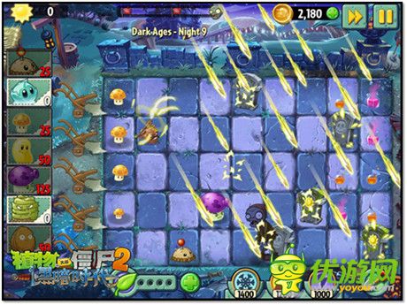 迷霧系統(tǒng)華麗回歸《PVZ2黑暗時代》獨有植物超給力