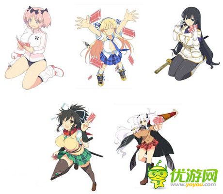 萌系撲克牌游戲《收集!撲克娘收藏》預定登陸雙平